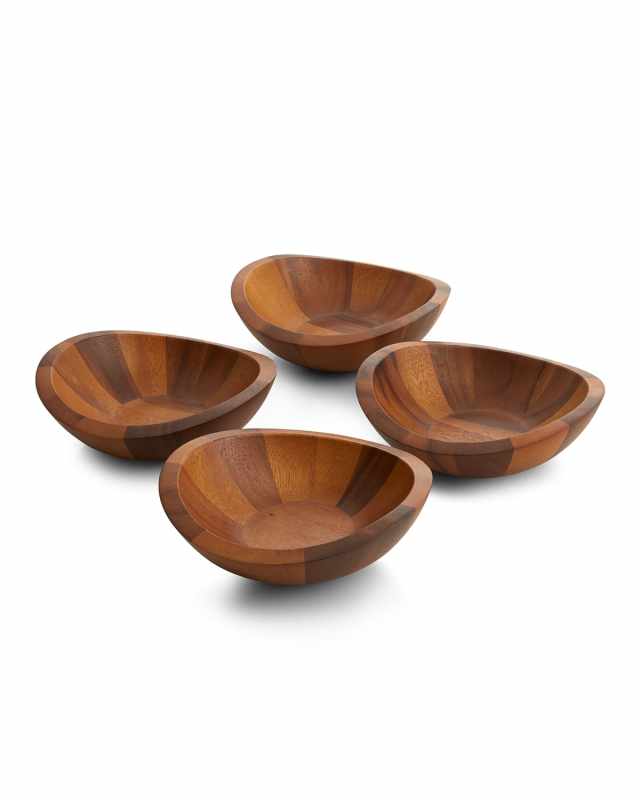 Braid Individual Salad Bowls, Set of 4